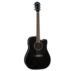 Washburn AD5CEB Black Semi Acoustic Guitar